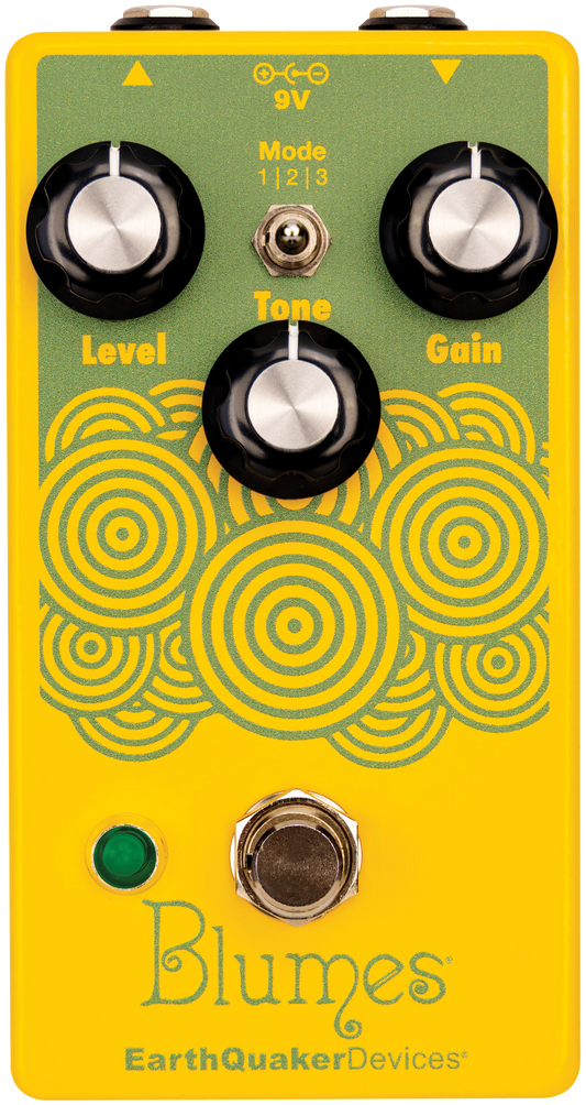 Top down of Earthquaker Devices Blumes Low Signal Shredder.