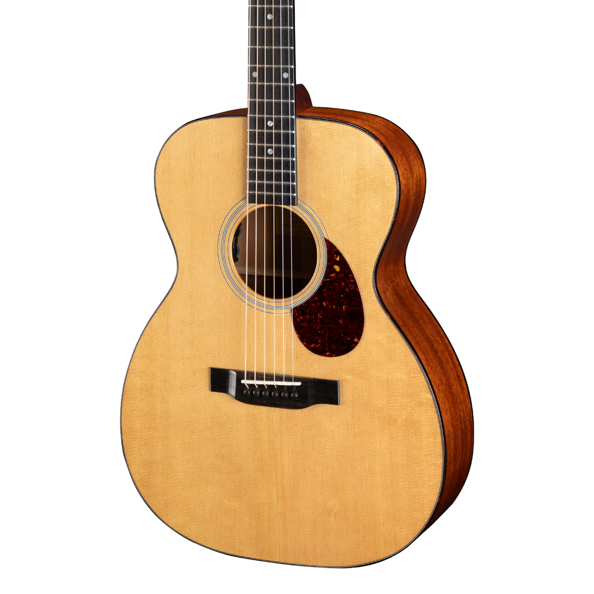Front of Eastman E1OM-DLX Natural.
