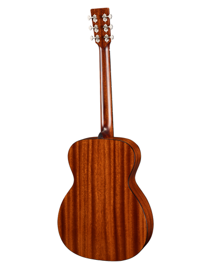 Back of Eastman E1OM-DLX Natural.