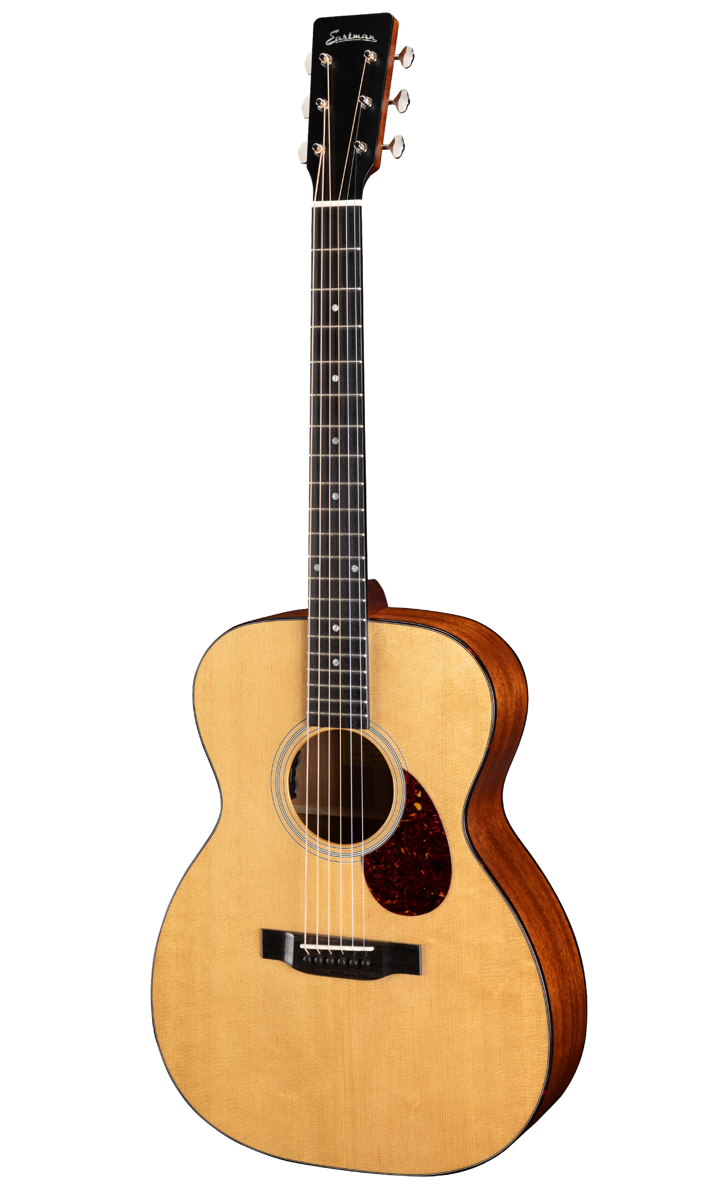 Full frontal of Eastman E1OM-DLX Natural.