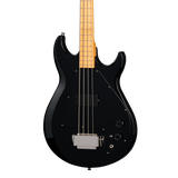 Front of Epiphone Grabber Bass Ebony.