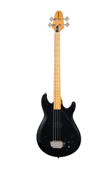 Full frontal of Epiphone Grabber Bass Ebony.