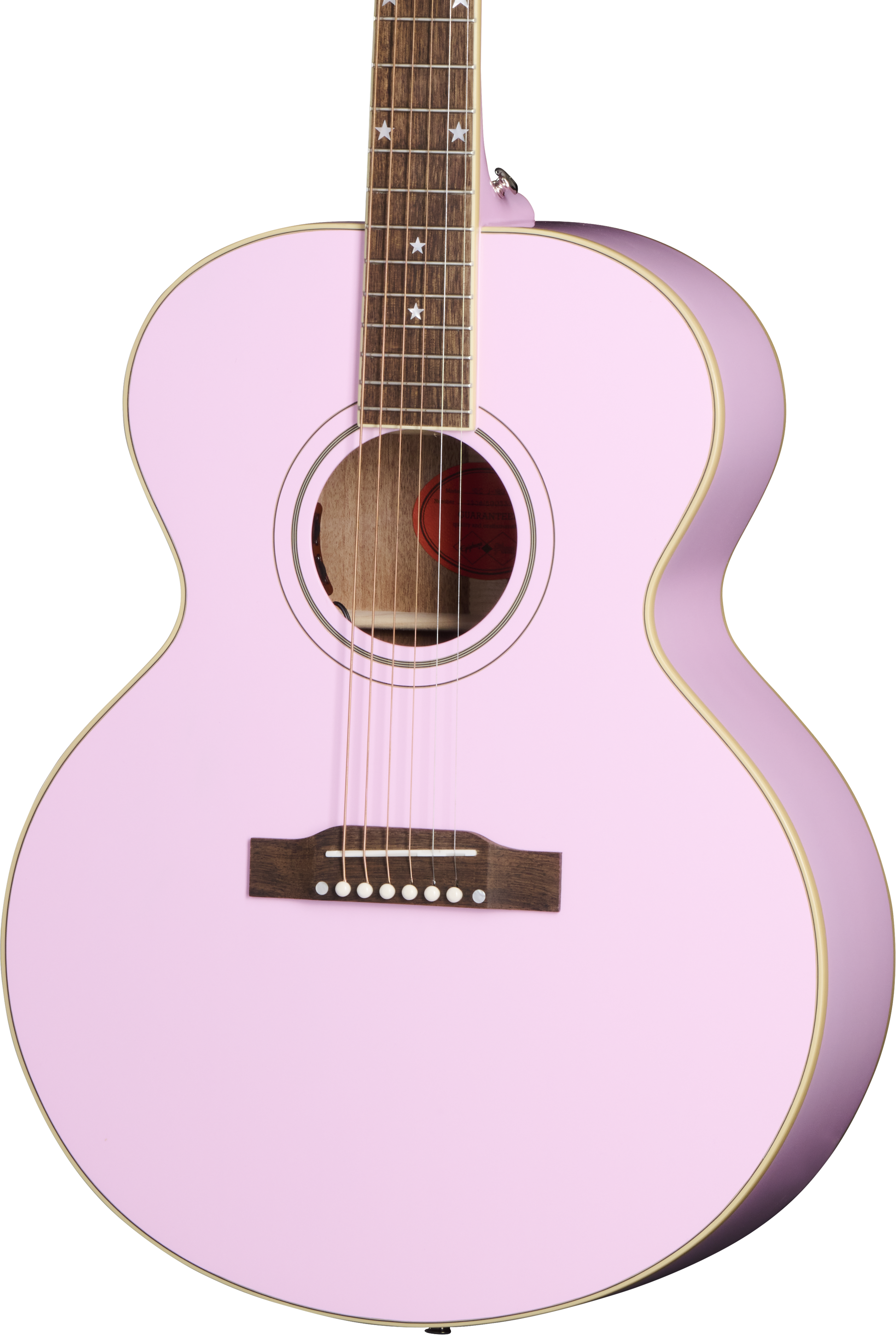 Pink gibson acoustic guitar hotsell