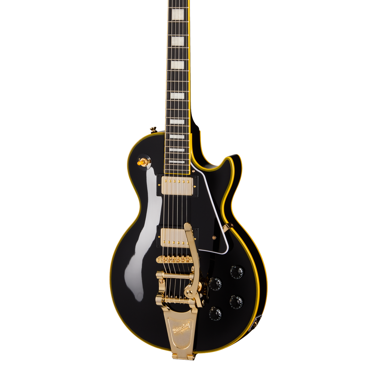 Epiphone Joe Bonamassa '59 Les Paul Custom Bigsby Antique Ebony w Epiphone Joe Bonamassa '59 Les Paul Custom Bigsby Antique Ebony w