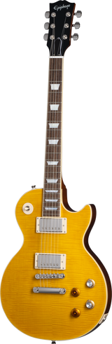 Full frontal of Epiphone Kirk Hammett Greeny 1959 Les Paul Standard Aged Gloss.