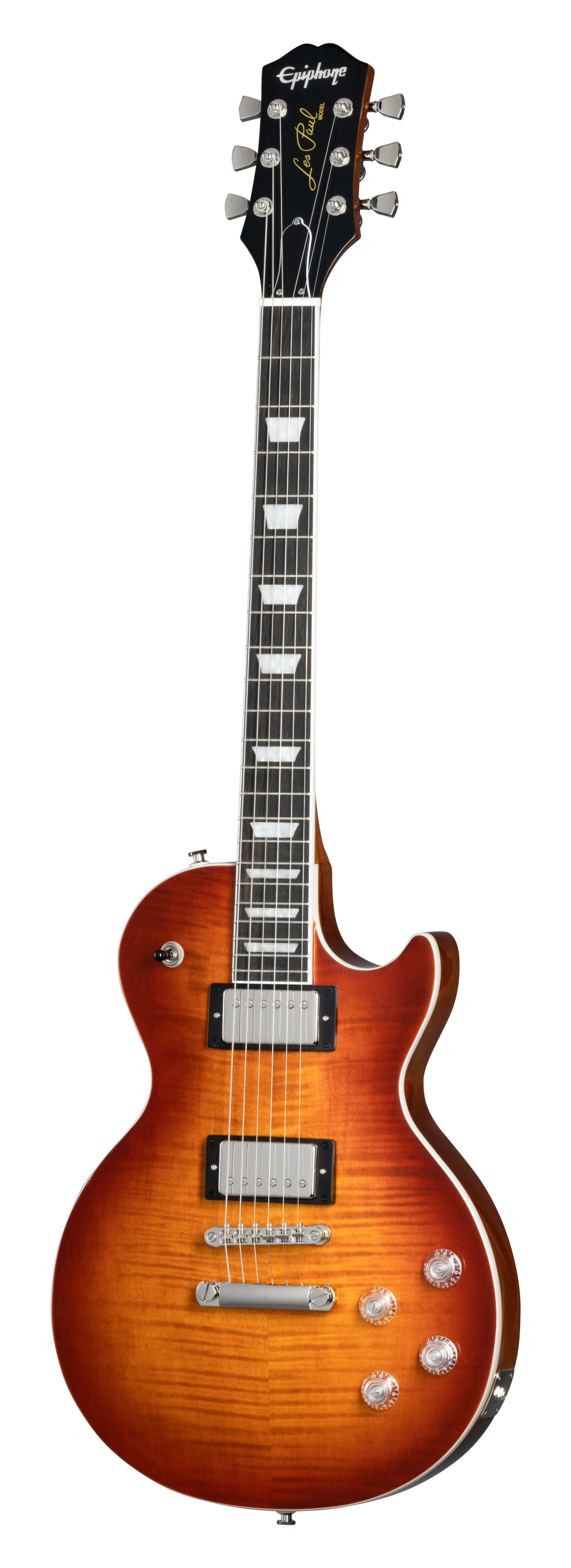 まさゆき様　Epiphone Les Paul Model by Gibson Epiphone Les Paul Modern Figured Electric Guitar, Mojave