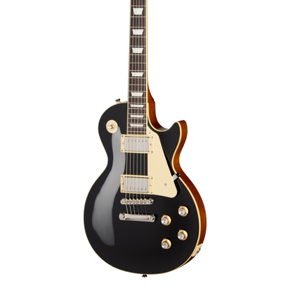 Front of Epiphone Les Paul Standard 60s Ebony.