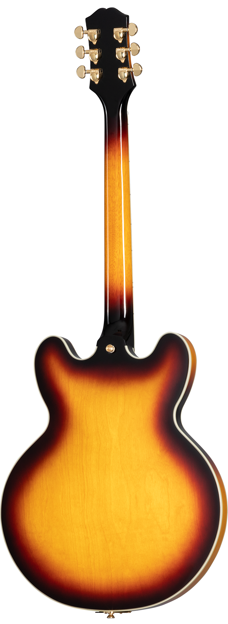 Back of Epiphone Sheraton Vintage Sunburst.