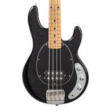 Front of Ernie Ball Music Man Short Scale StingRay Midnight Confetti.