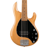 Front of Ernie Ball Music Man StingRay Special 5 Classic Natural MP.