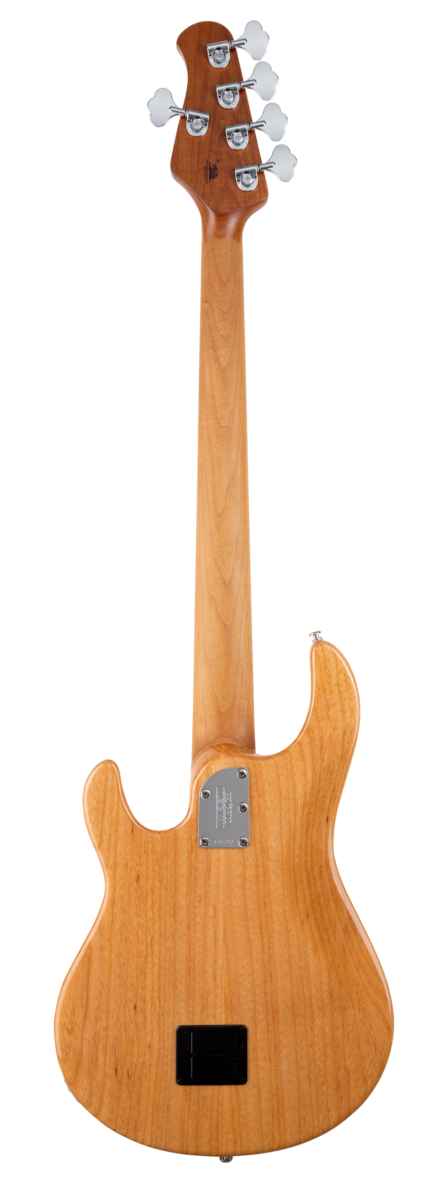Back of Ernie Ball Music Man StingRay Special 5 Classic Natural MP.