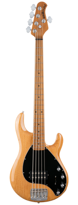 Full frontal of Ernie Ball Music Man StingRay Special 5 Classic Natural MP.