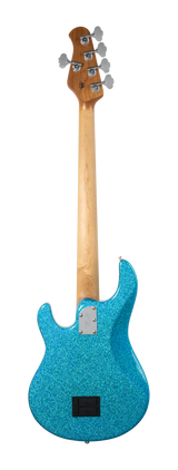 Back of Ernie Ball Music Man StingRay Special 5 HH Anomalous Green EB.