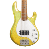 Front of Ernie Ball Music Man StingRay Special 5 Yellow Brick Road MP.