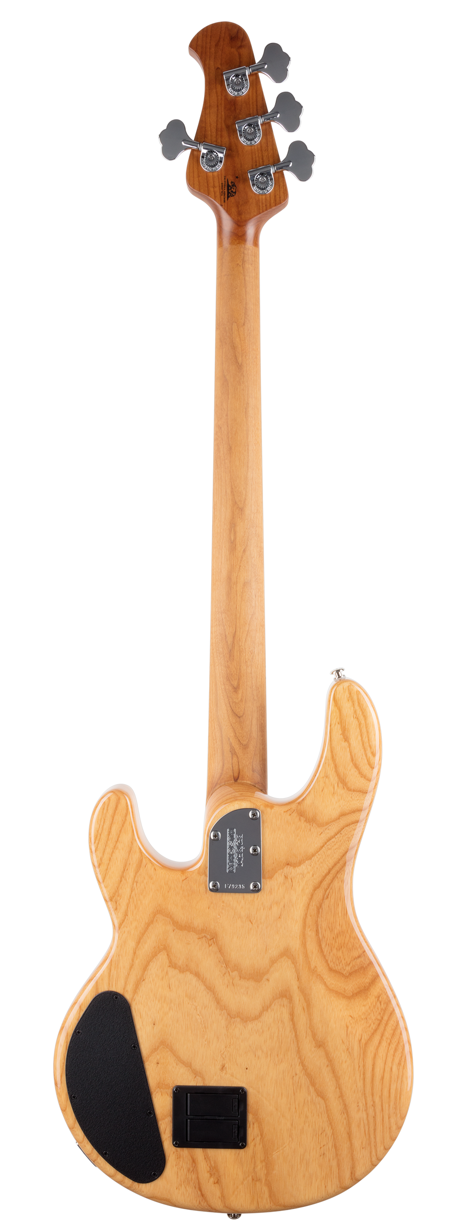 Back of Ernie Ball Music Man StingRay Special HH Classic Natural MP.
