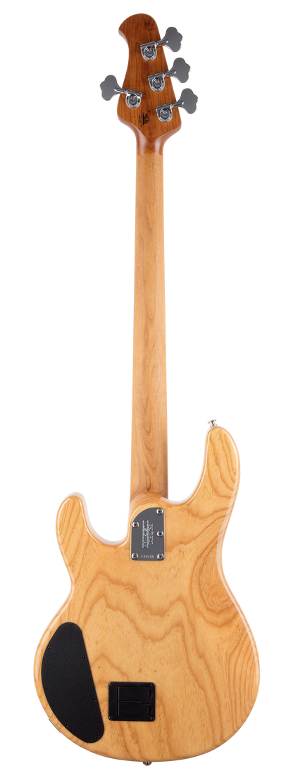 Back of Ernie Ball Music Man StingRay Special HH Classic Natural MP.
