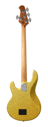 Back of Ernie Ball Music Man StingRay Special Yellow Brick Road MP.