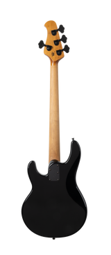 Back of Ernie Ball Music Man Short Scale StingRay Black.