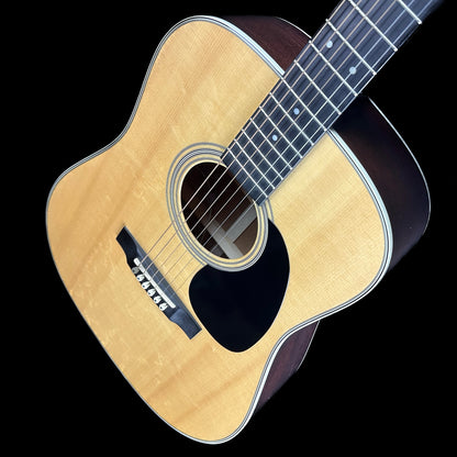 Front angle of Used 2010 Martin D Cherry.