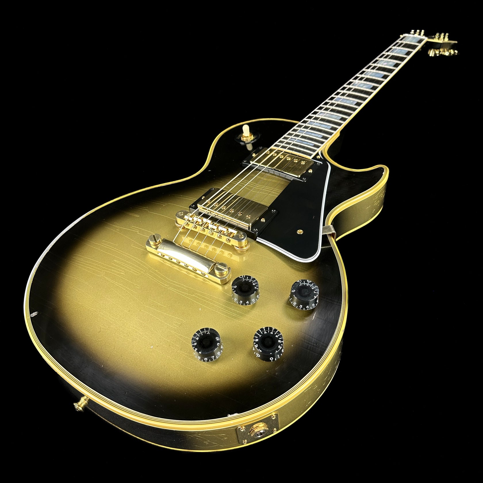 Gibson Custom Shop Les Paul Custom Antique Silverburst Murphy Lab Ligh