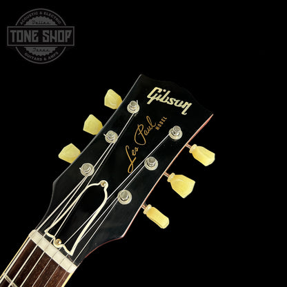 Front of headstock of Used 2018 Gibson Custom Shop 1959 Reissue Brazilian Rosewood.