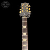 Headstock of Used 2021 Gibson Les Paul Studio Wine Red GH TSS7609.