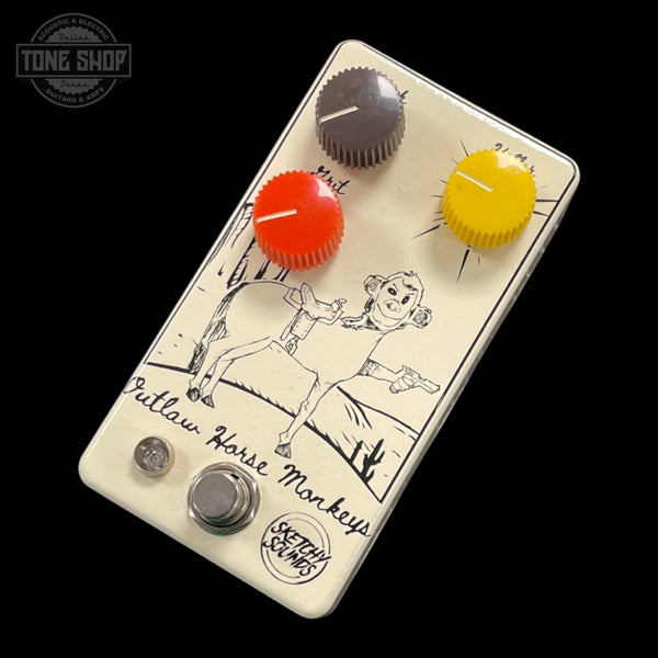 Top of Used Sketchy Sounds Outlaw Horse Monkey Overdrive TSS7475.