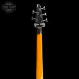 Back of headstock of Used 2015 Carvin LB75 5-String Bass TSS7145.