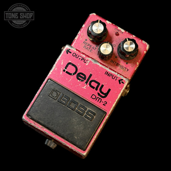 Used 1983 Boss DM-2 Delay MIJ Black Label ACA PWR MN3205 Chip TSU26360