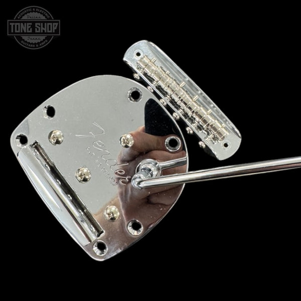 Top of Used Fender Classic Player Jazzmaster Bridge & Tailpiece TSS7307.