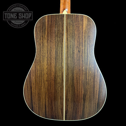 Back of body of Martin Custom Shop D-28 Authentic 1937 Vintage Low Gloss w/Ambertone Burst w/Stage 1 Aging.