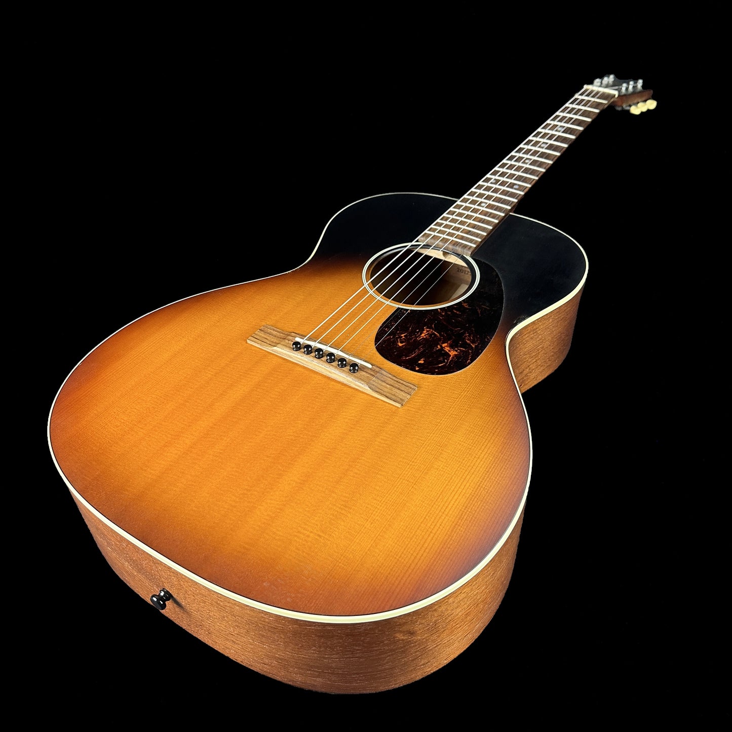 Front angle of Used Martin 00L-17 Burst.