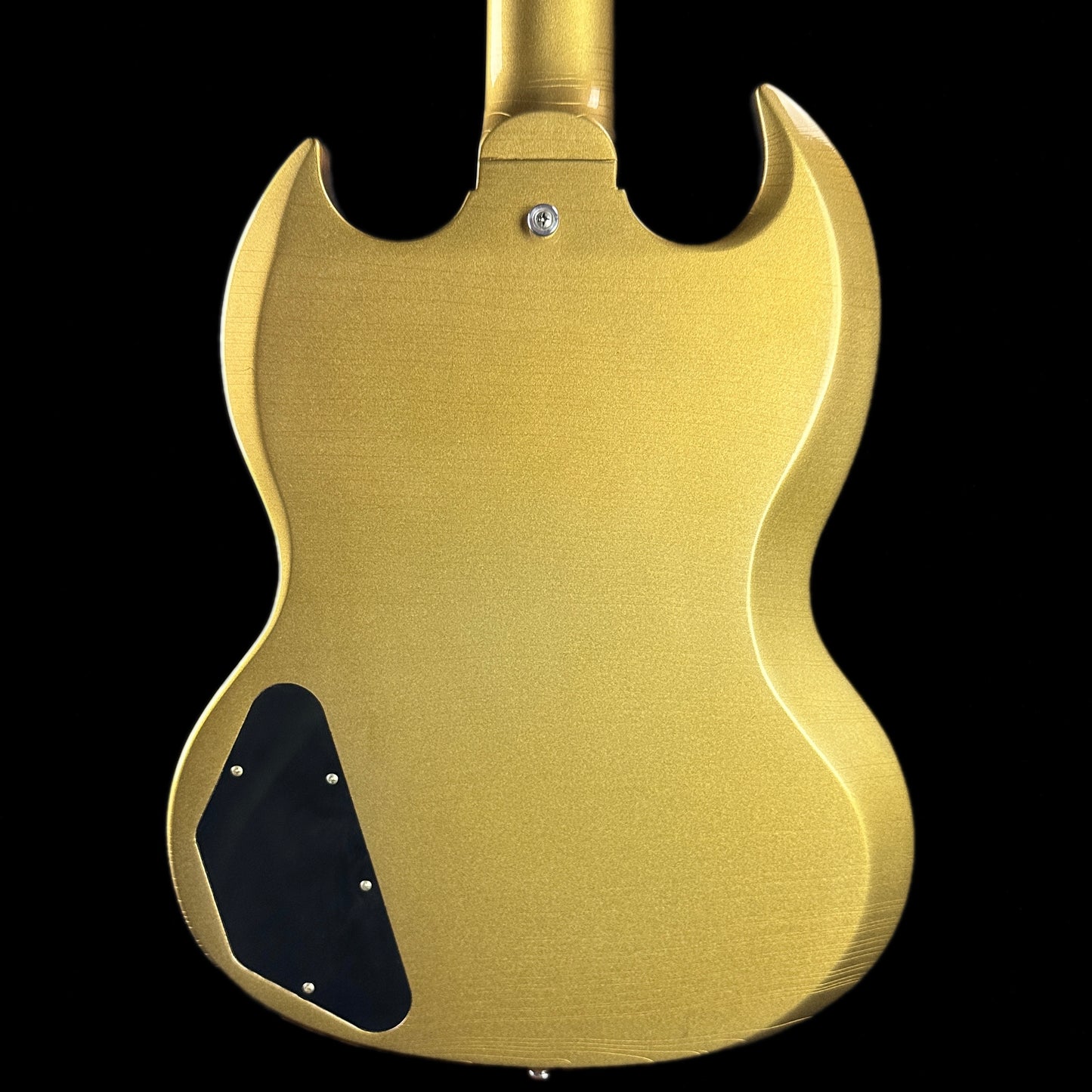Back of body of Gibson Custom Shop M2M 61 SG Standard Double Gold Stop Bar Murphy Lab Ultra Light Aged.