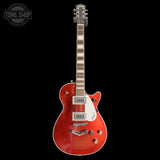 Full frontal of Used Gretsch G5220 Jet Red TSS7273.