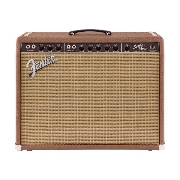 Front of Fender 62 Super Amp 2x10 Combo.