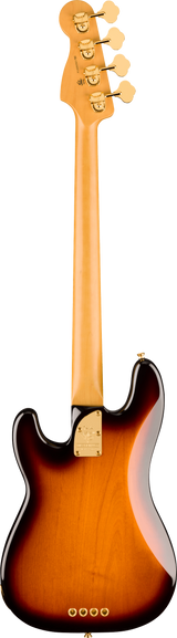 Back of Fender 75th Anniversary American Professional II PJ Bass Rosewood 2-Color Sunburst.