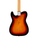 Back of body of Fender 75th Anniversary Player II Baritone Telecaster Rosewood 3-Color Sunburst.