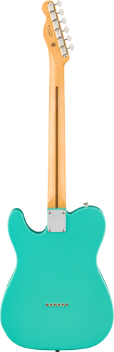 Back of Fender 75th Anniversary Player II Telecaster Rosewood Seafoam Green.