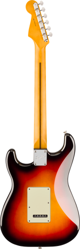 Back of Fender American Pro Classic Silent Stratocaster Rosewood 3-Color Sunburst.