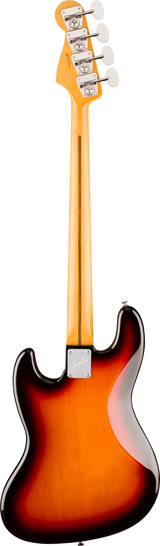 Back of Fender American Professional Classic Jazz Bass Rosewood 3-Color Sunburst.