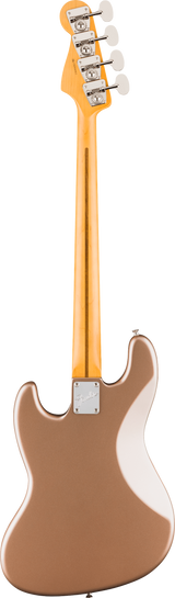 Back of Fender American Professional Classic Jazz Bass Rosewood  Faded Firemist Gold.