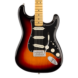 Front of Fender American Professional Classic Stratocaster Maple 3-Color Sunburst.