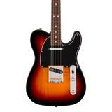 Front of Fender American Professional Classic Telecaster Rosewood 3-Color Sunburst.