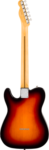 Back of Fender American Professional Classic Telecaster SSS Maple 3-Color Sunburst.