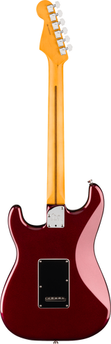Back of Fender American Professional Stratocaster Rosewood Oxblood.