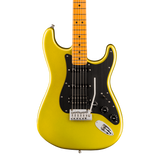 Front of Fender American Ultra II Stratocaster HSS Solar Flare Maple.