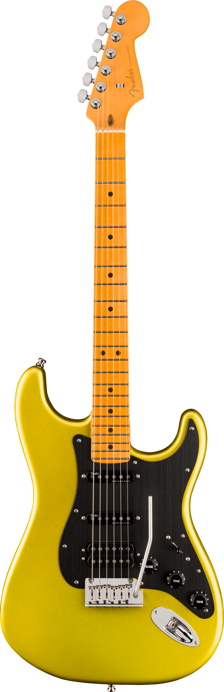 Solar Strtocaster Fender American Ultra II Stratocaster HSS Solar Flare Maple w/case ...