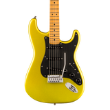 Front of Fender American Ultra II Stratocaster Solar Flare Maple.