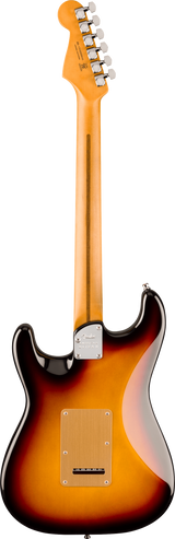 Back of Fender American Ultra II Stratocaster Ultraburst Ebony.