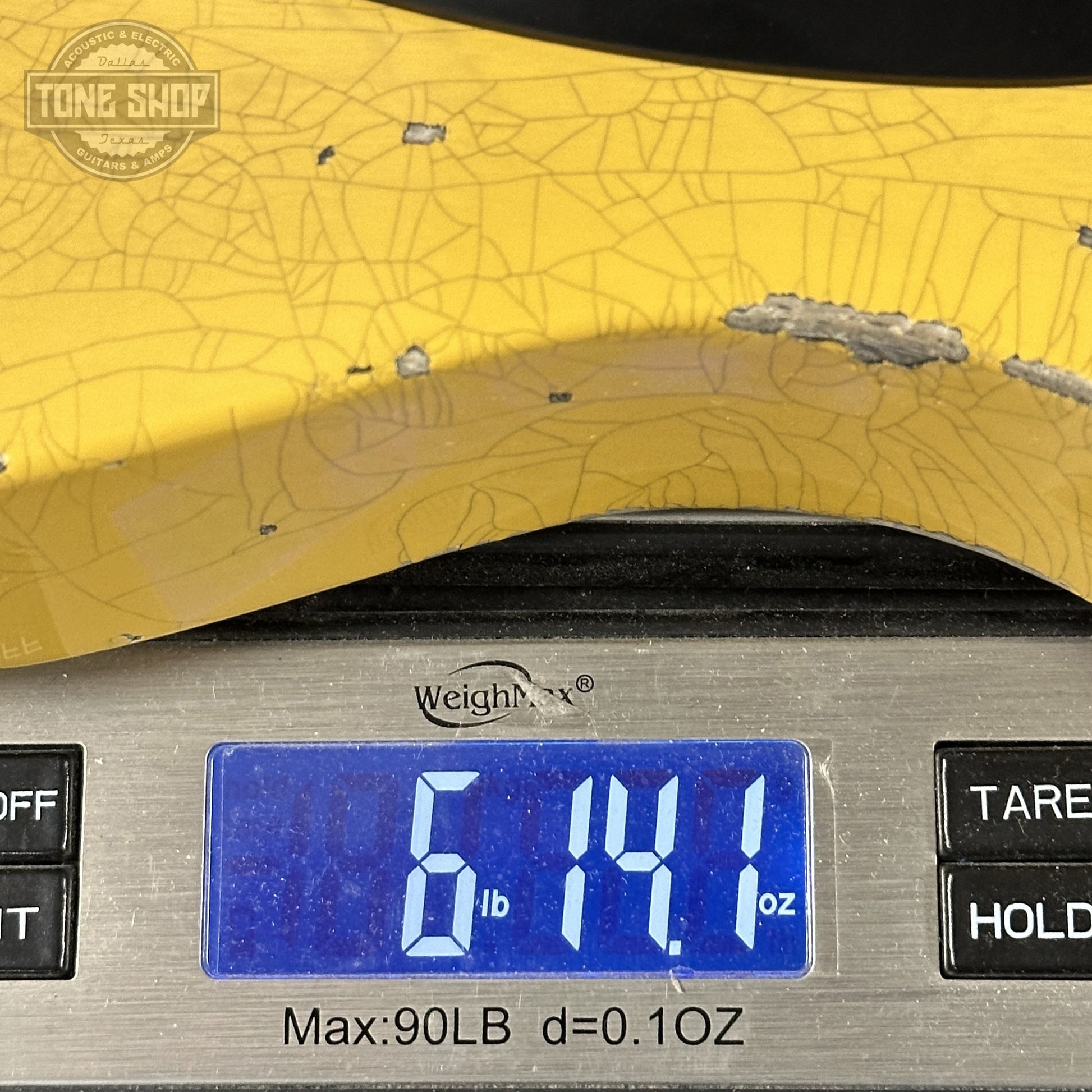 Weight of Fender Custom Shop 1951 Nocaster Relic Faded Aged Nocaster Blonde R143334.